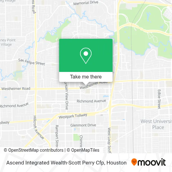 Ascend Integrated Wealth-Scott Perry Cfp map