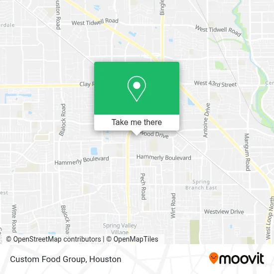 Custom Food Group map
