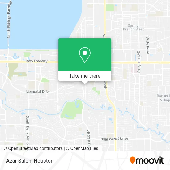 Azar Salon map