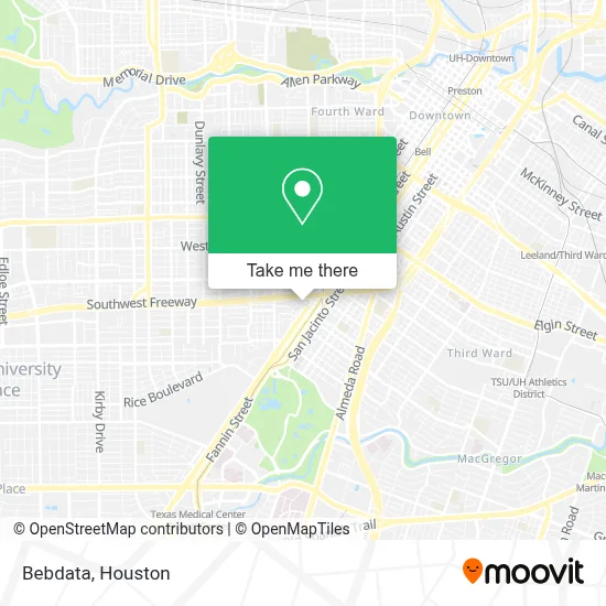 Bebdata map