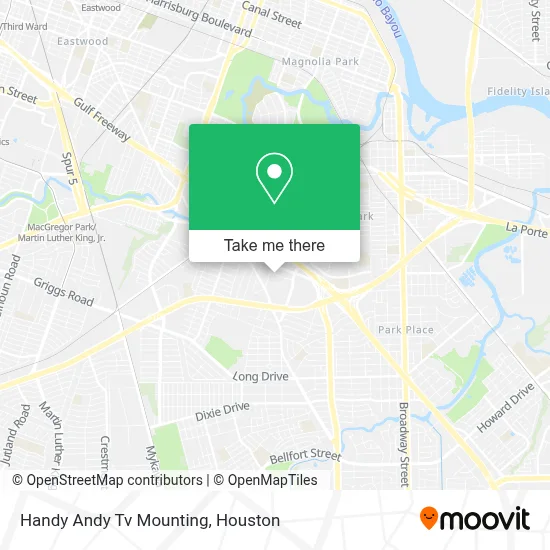 Handy Andy Tv Mounting map