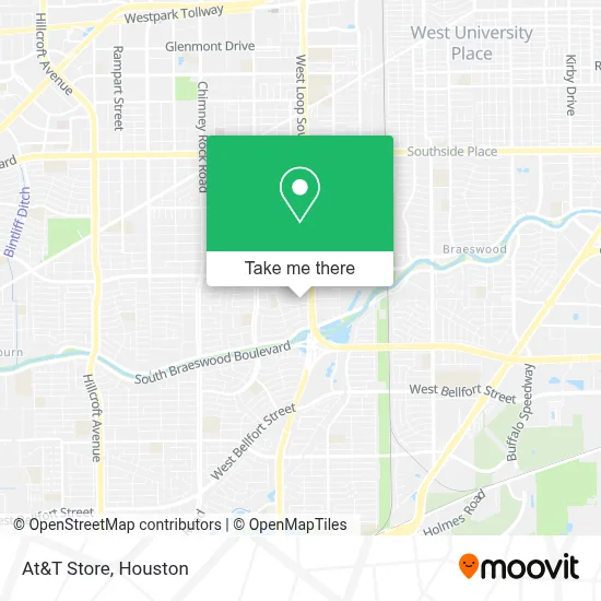 At&T Store map