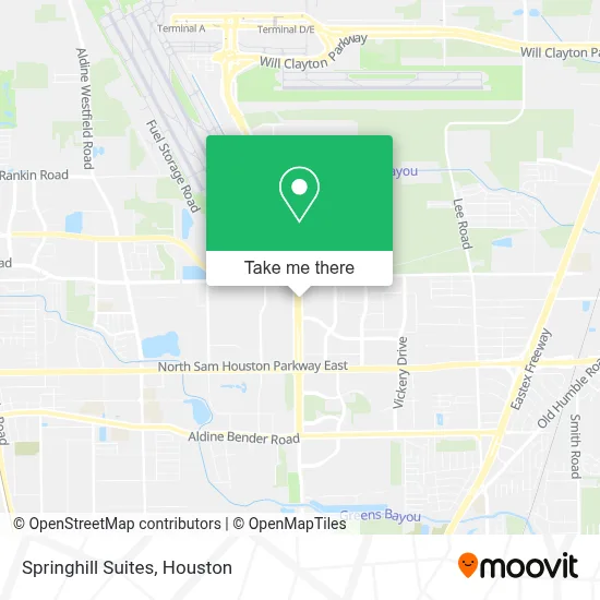 Springhill Suites map