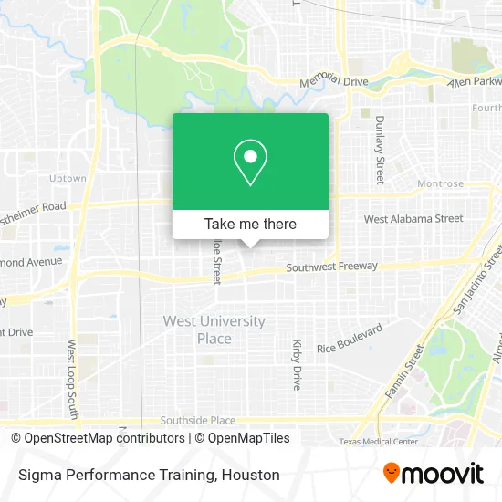 Sigma Performance Training map
