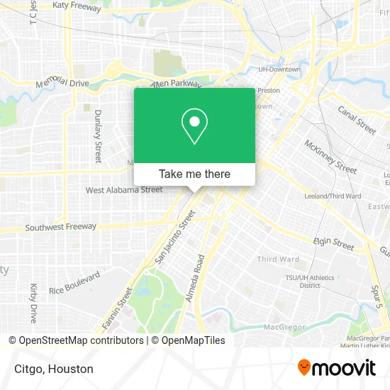 Citgo map