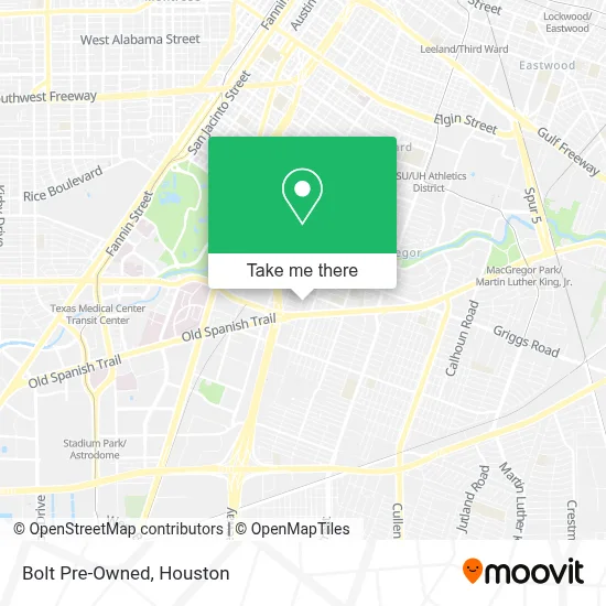 Bolt Pre-Owned map