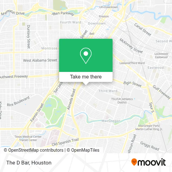 The D Bar map