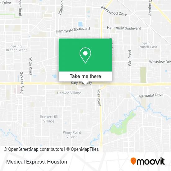 Medical Express map