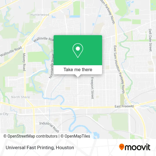 Universal Fast Printing map