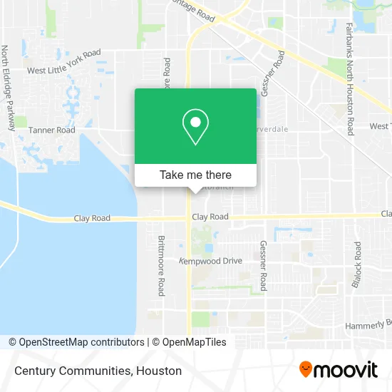 Century Communities map
