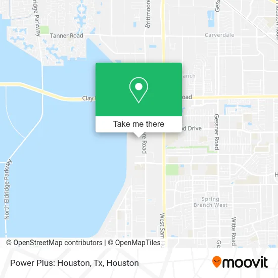 Power Plus: Houston, Tx map