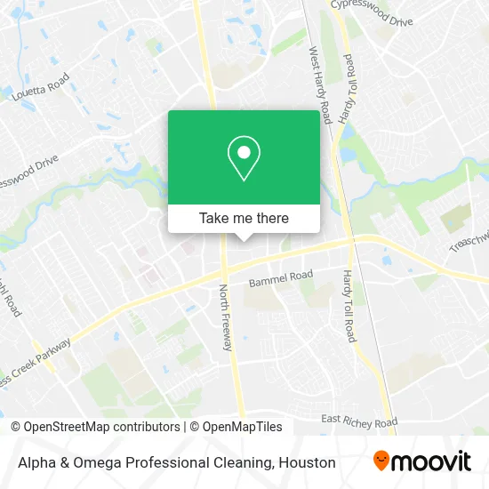Alpha & Omega Professional Cleaning map