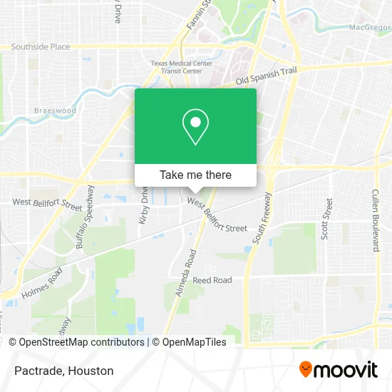Pactrade map