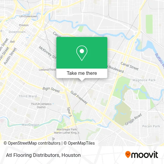 Atl Flooring Distributors map