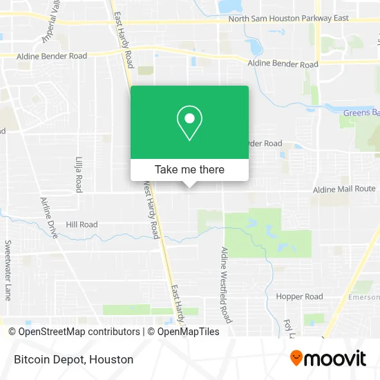 Bitcoin Depot map