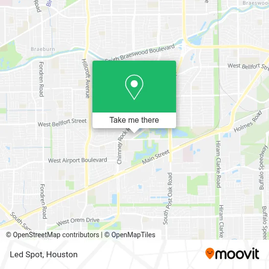 Led Spot map