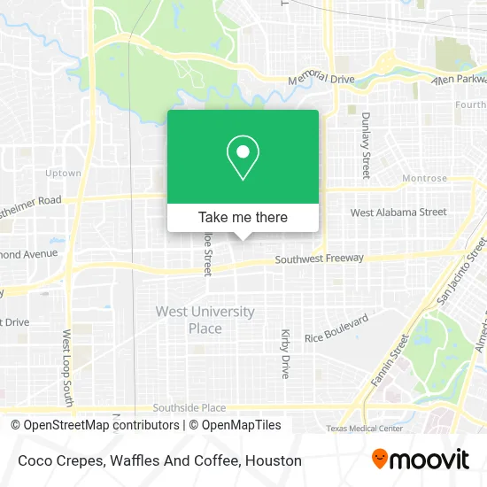 Coco Crepes, Waffles And Coffee map