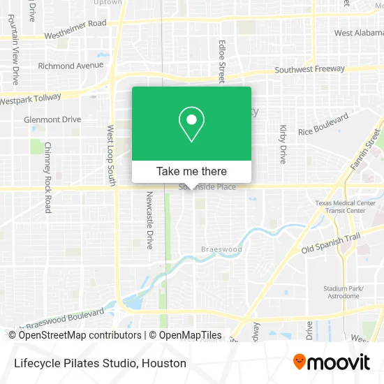 Lifecycle Pilates Studio map