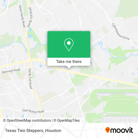 Texas Two Steppers map