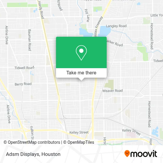 Adsm Displays map