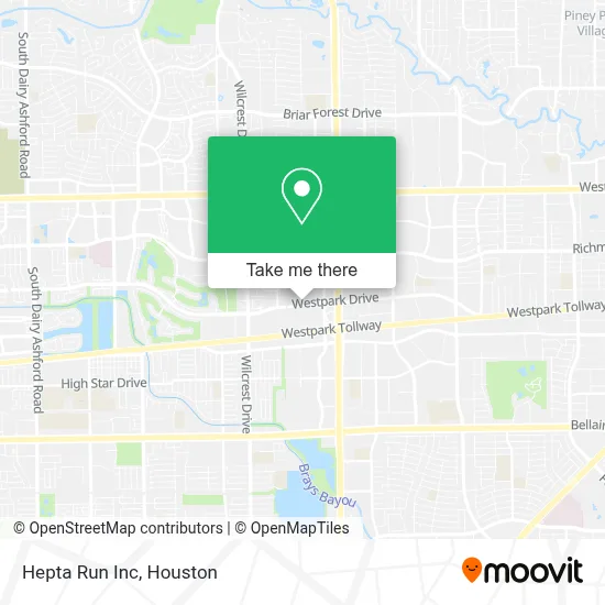 Hepta Run Inc map