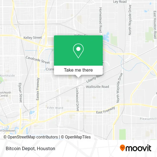 Bitcoin Depot map