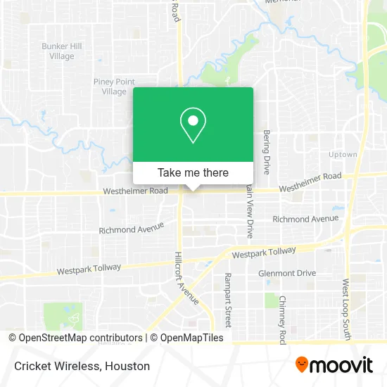 Cricket Wireless map