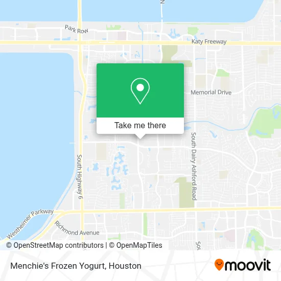 Menchie's Frozen Yogurt map