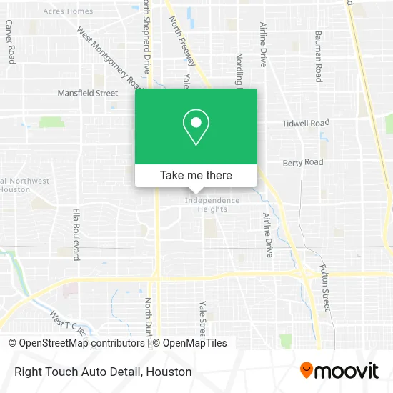 Right Touch Auto Detail map