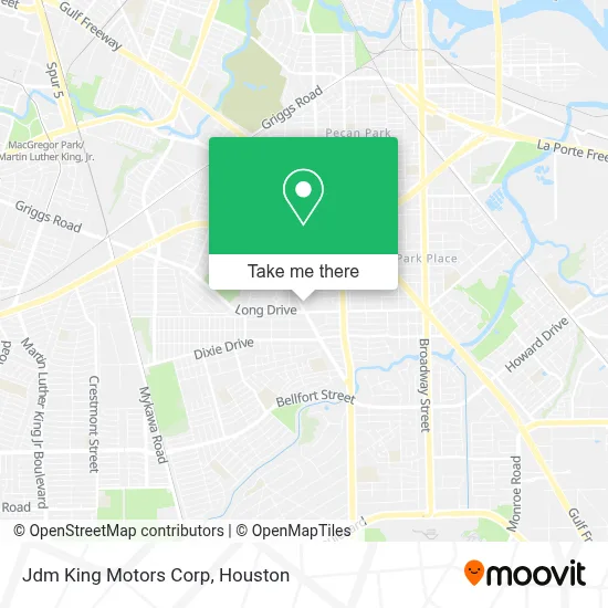 Jdm King Motors Corp map