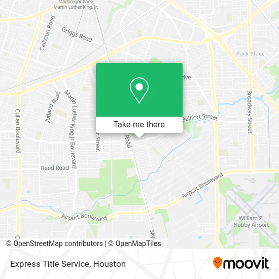Express Title Service map