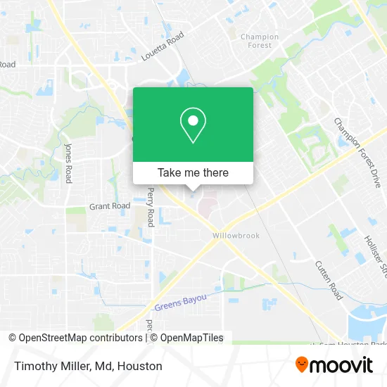Timothy Miller, Md map