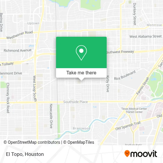 El Topo map