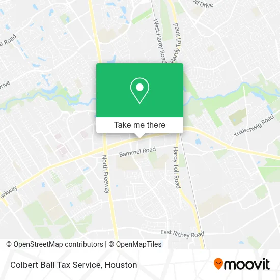 Colbert Ball Tax Service map