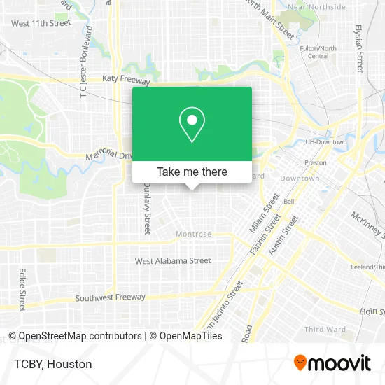 Tcby map