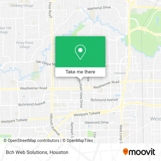 Bch Web Solutions map