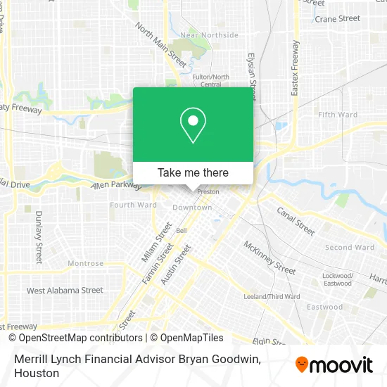 Merrill Lynch Financial Advisor Bryan Goodwin map