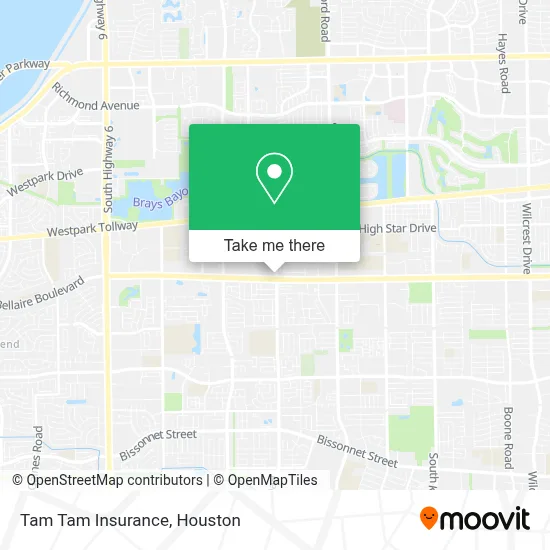 Tam Tam Insurance map