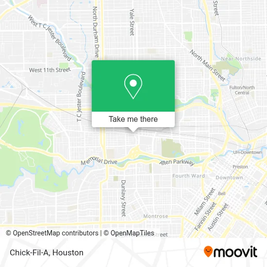 Chick-Fil-A map