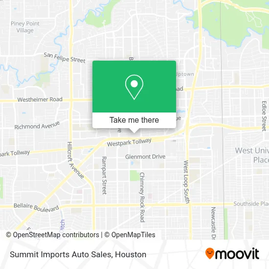 Summit Imports Auto Sales map
