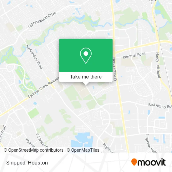 Snipped map