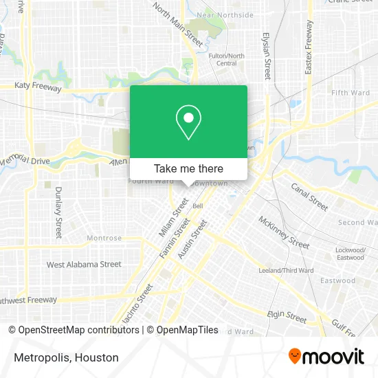 Metropolis map