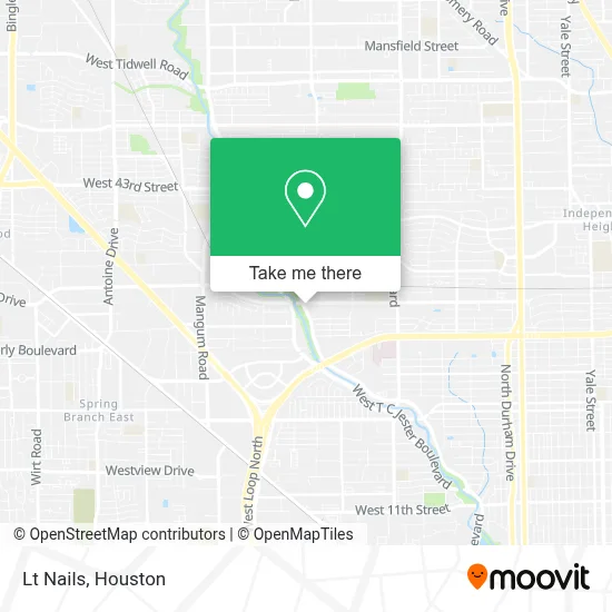 Lt Nails map