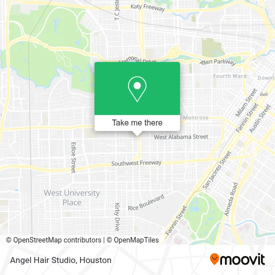 Angel Hair Studio map
