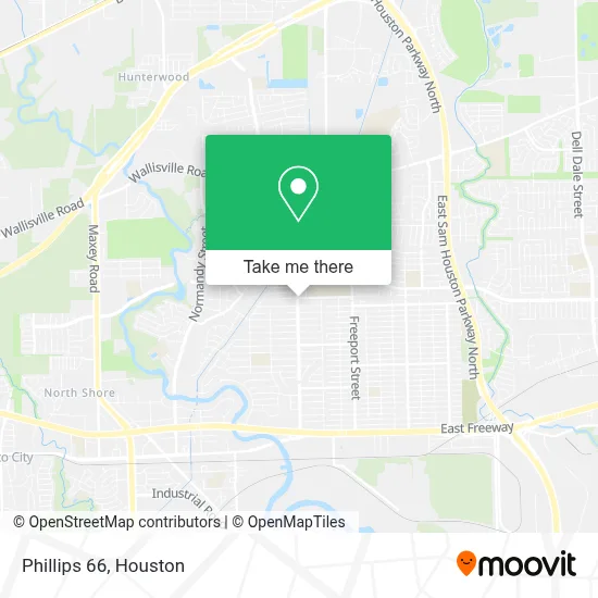 Phillips 66 map