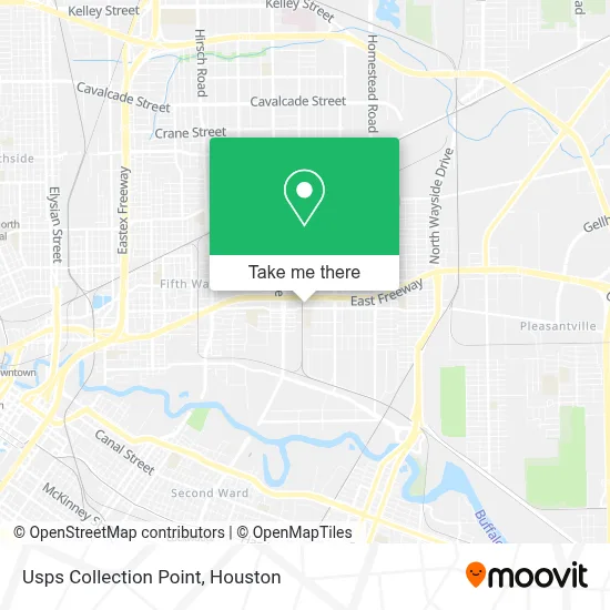 Usps Collection Point map