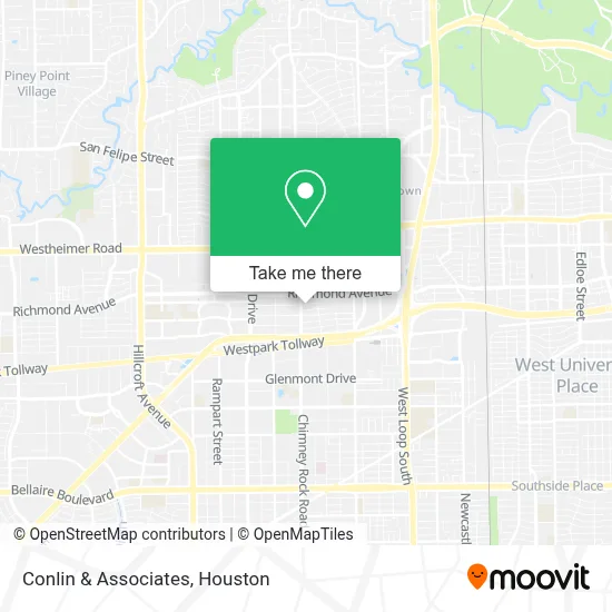 Conlin & Associates map