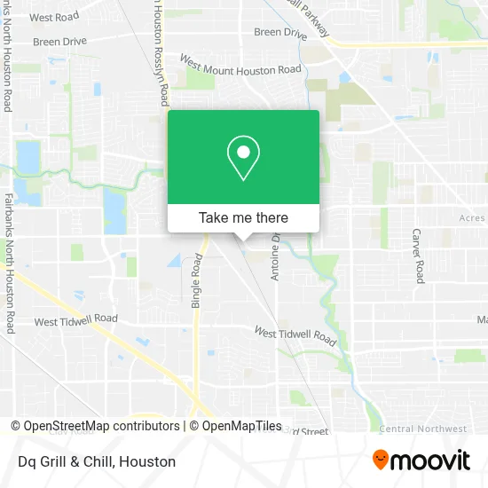 Dq Grill & Chill map
