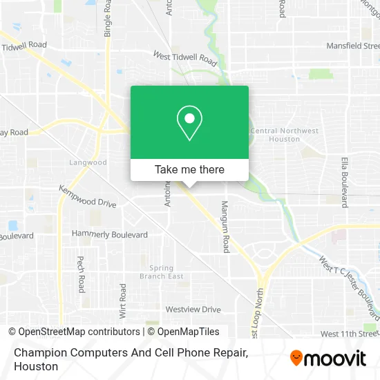 Champion Computers And Cell Phone Repair map