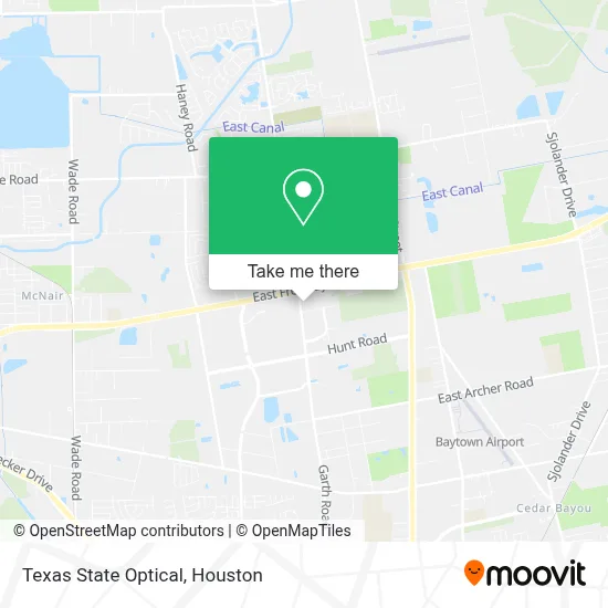 Texas State Optical map